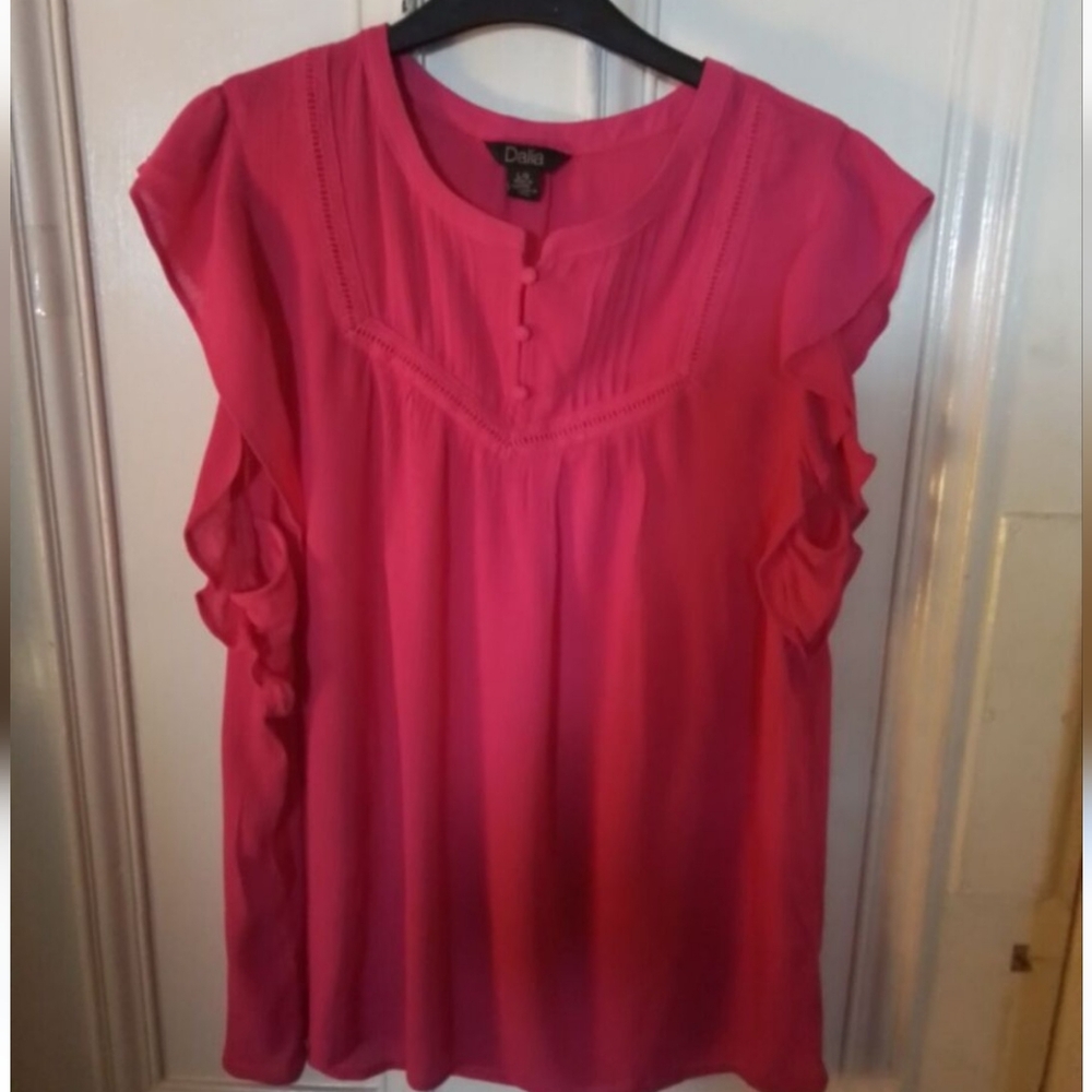 Dalia Fuchsia pink blouse
